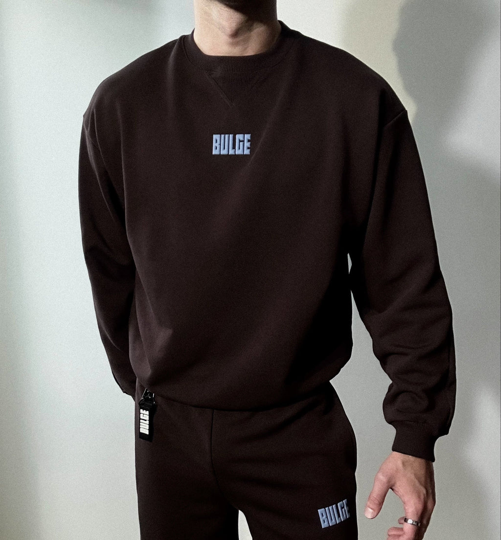 SWEATSHIRT BULGE · BROWN
