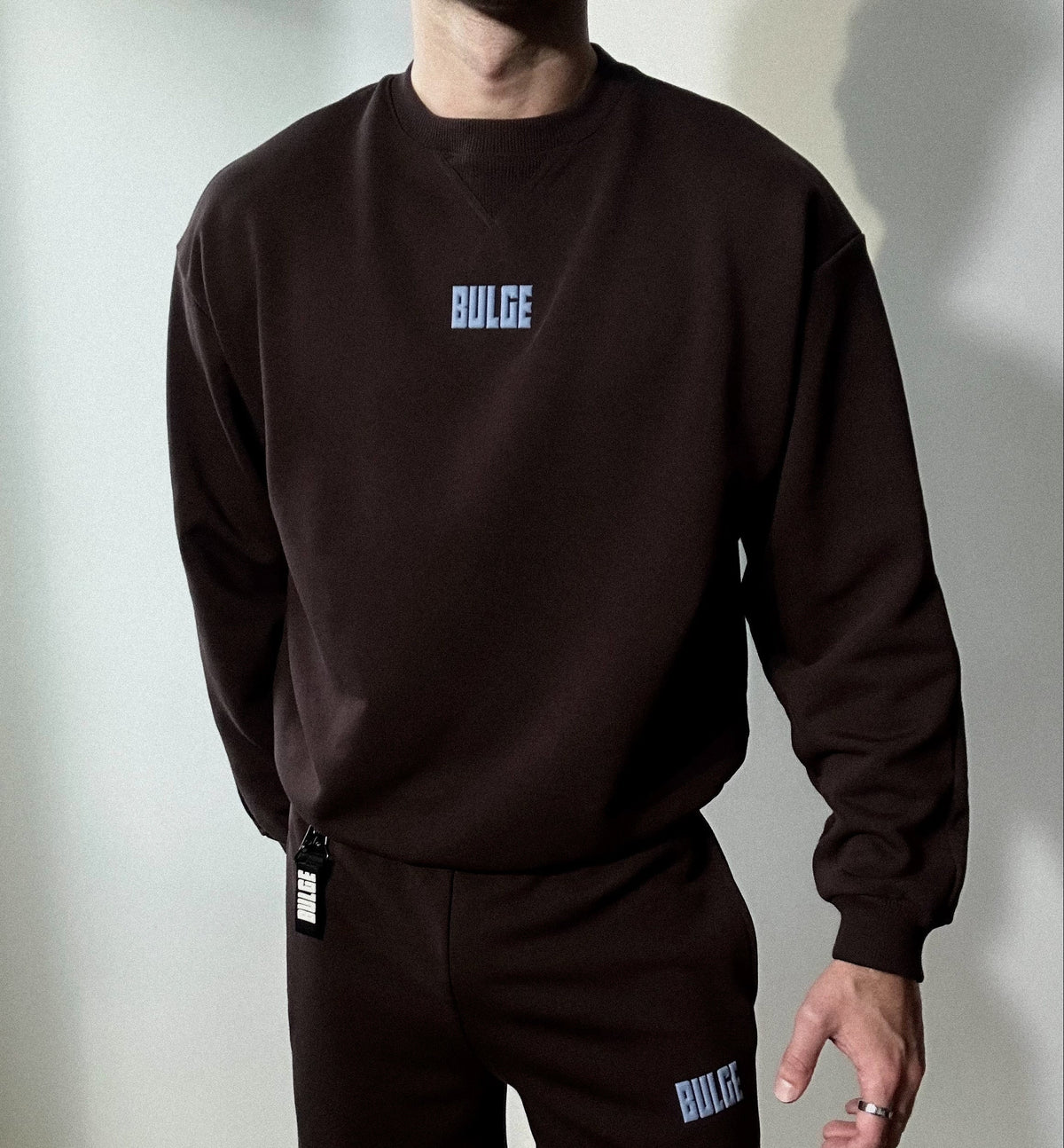 SWEATSHIRT BULGE · BROWN