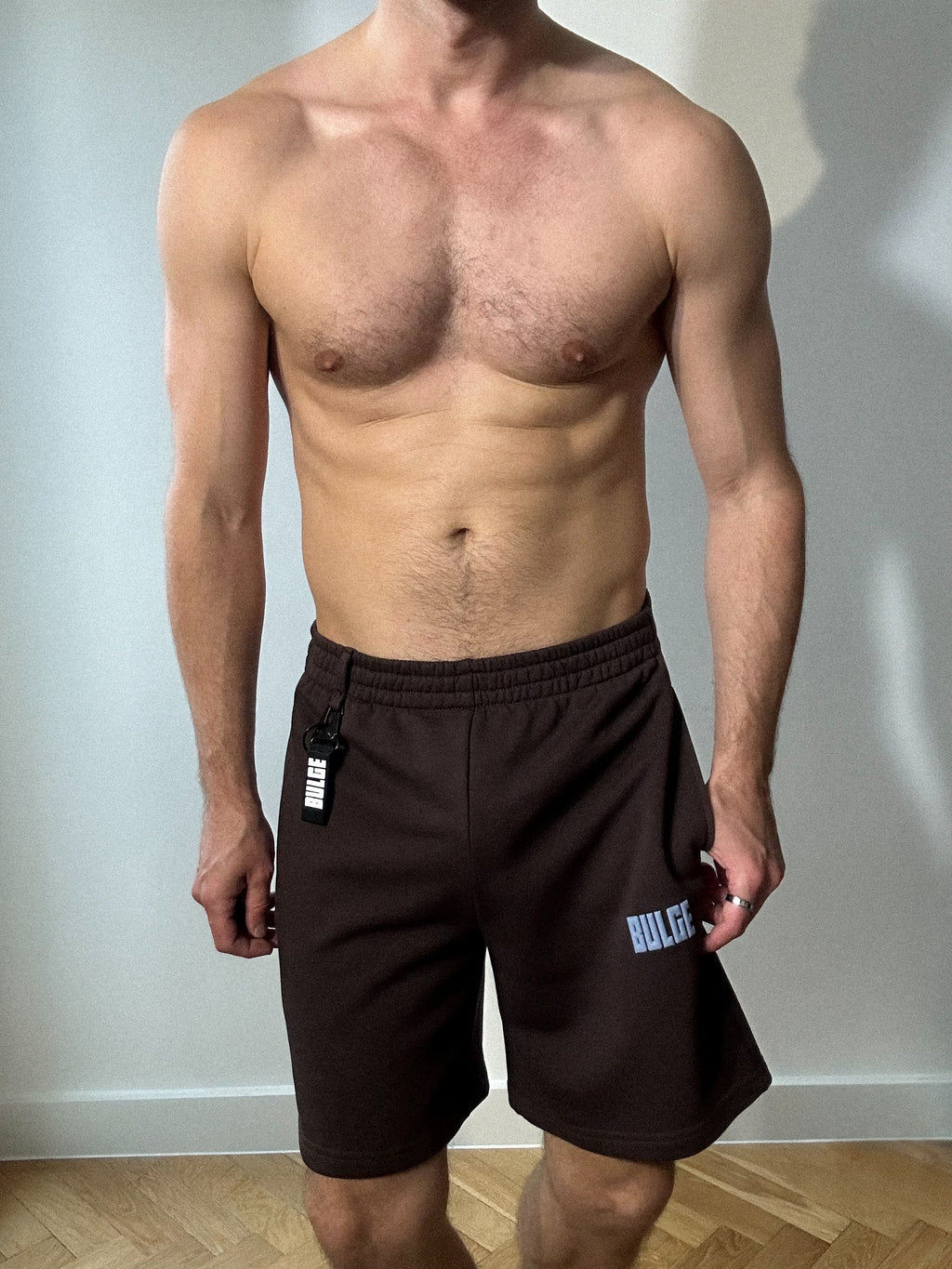 SWEATSHORTS BULGE · BROWN
