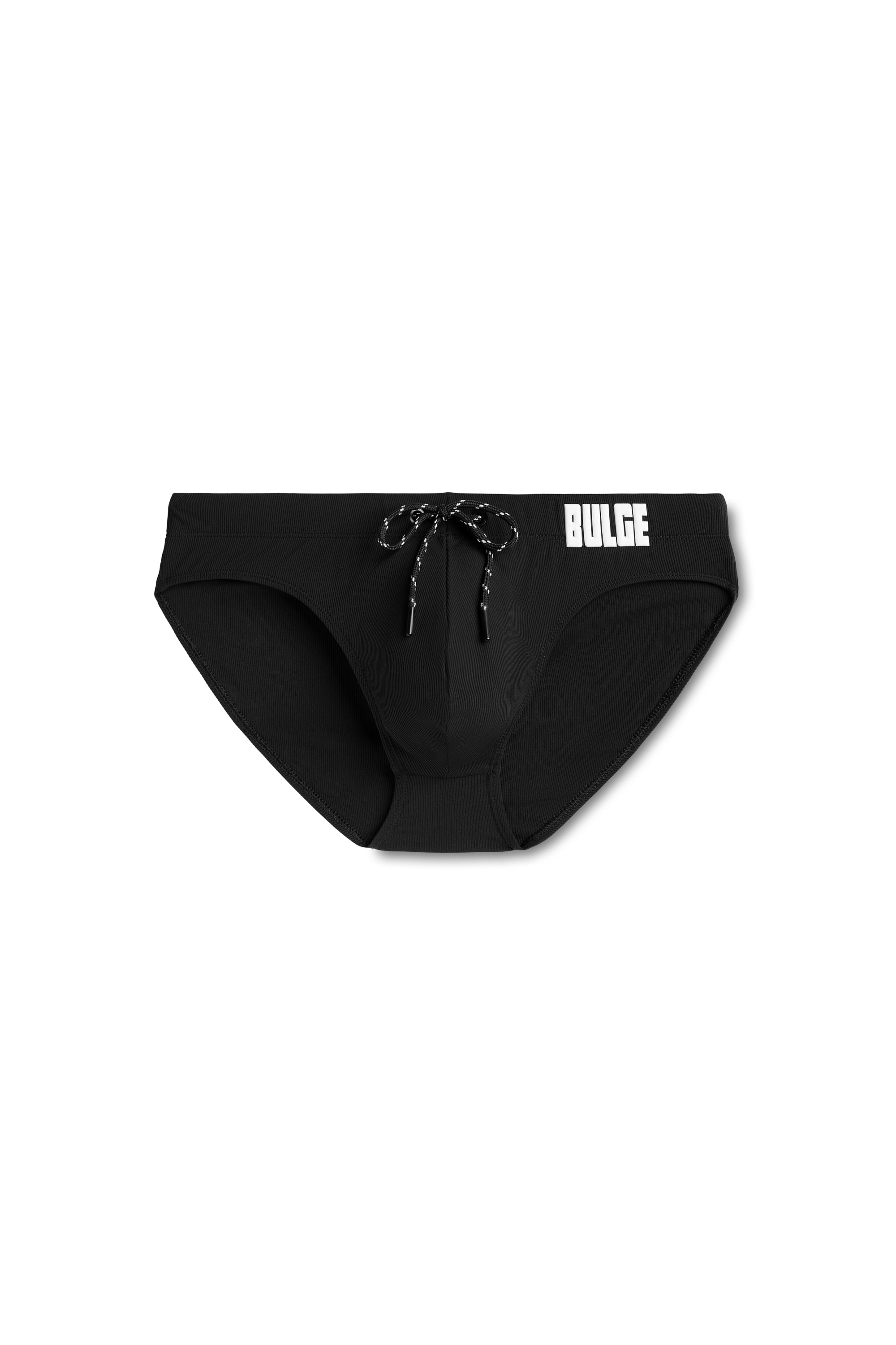 SLIPS WEISS MIT BLAUEM LOGO