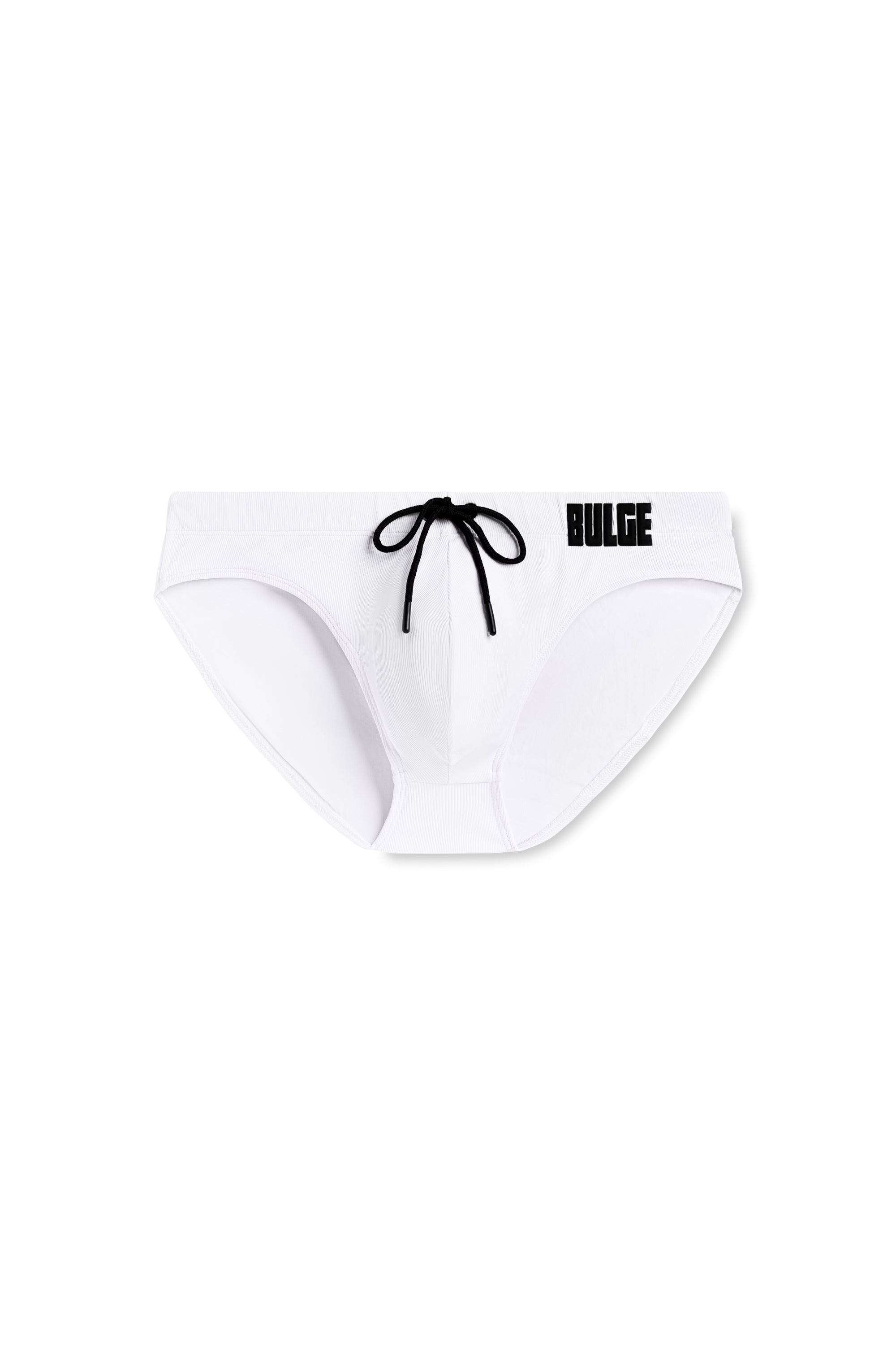 SLIPS WEISS MIT BLAUEM LOGO