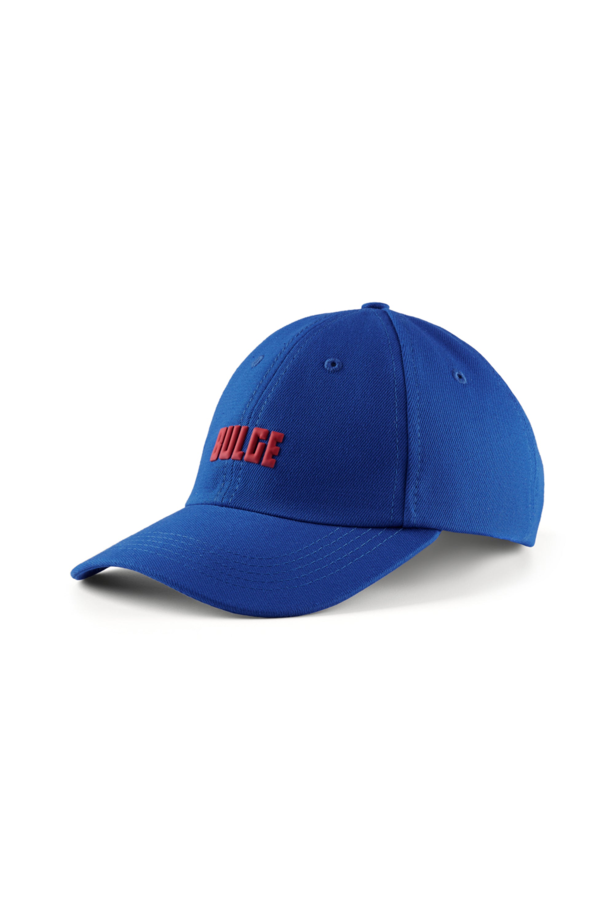 CAP BULGE BLUE · RED LOGO