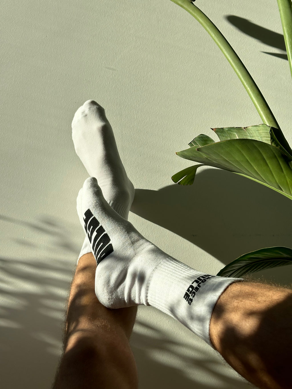 SOCKS BIG BULGE WHITE · BLACK LOGO