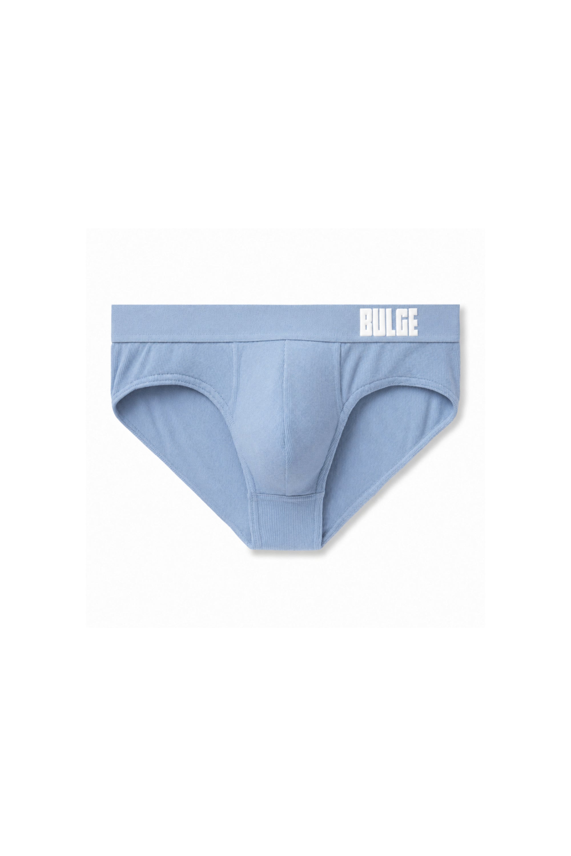 SLIPS BEULEN SICH BABYBLAU · WEISSES LOGO