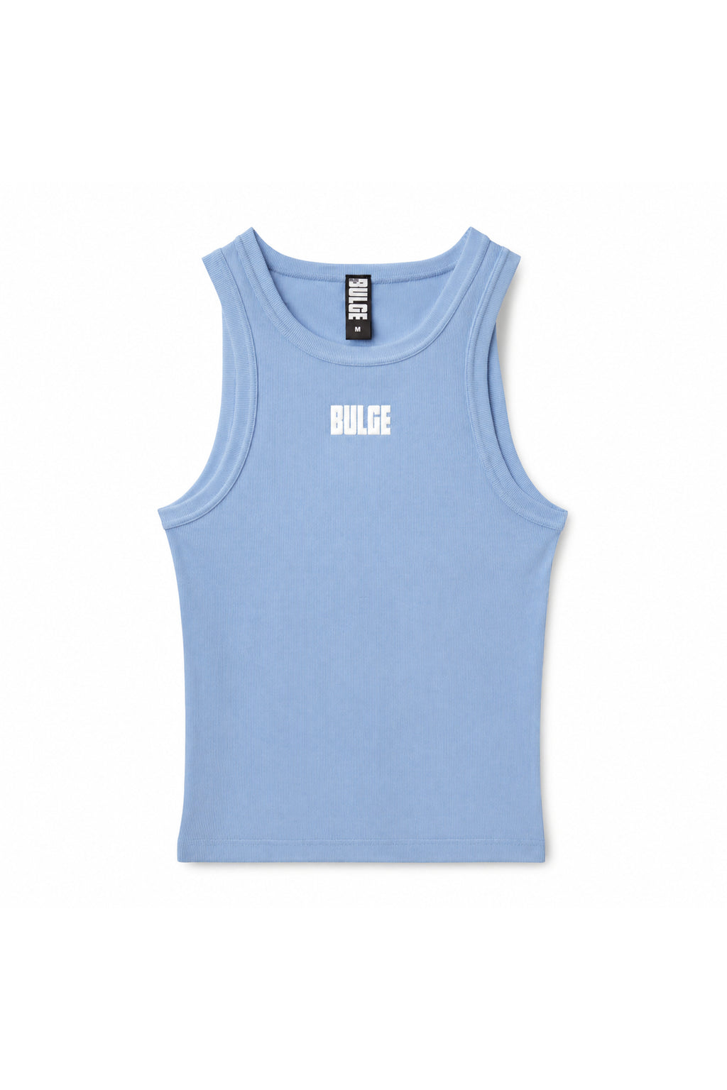 TANKTOP BULGE BABYBLAU · WEISSES LOGO