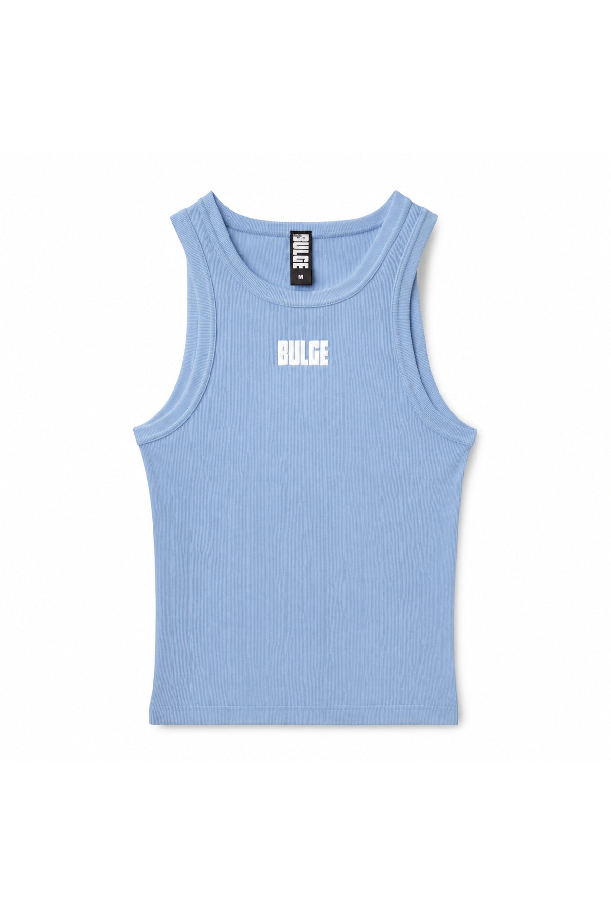 TANKTOP BULGE BABYBLAU · WEISSES LOGO