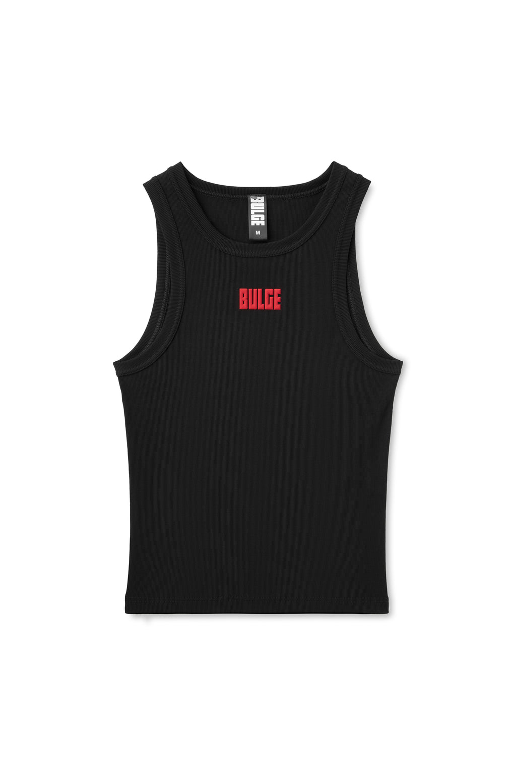 TANK TOP BULGE BLACK · RED LOGO