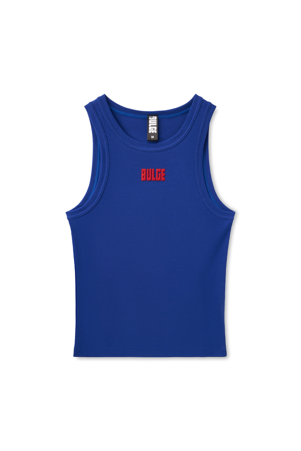 TANK TOP BULGE BLUE · RED LOGO
