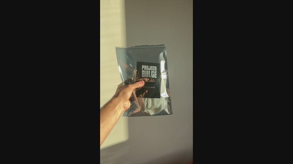 BOXERS BULGE GREY · WHITE LOGO